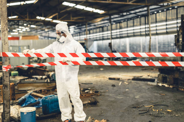 Professional Drug Lab Cleanup technician working in Denver, PA